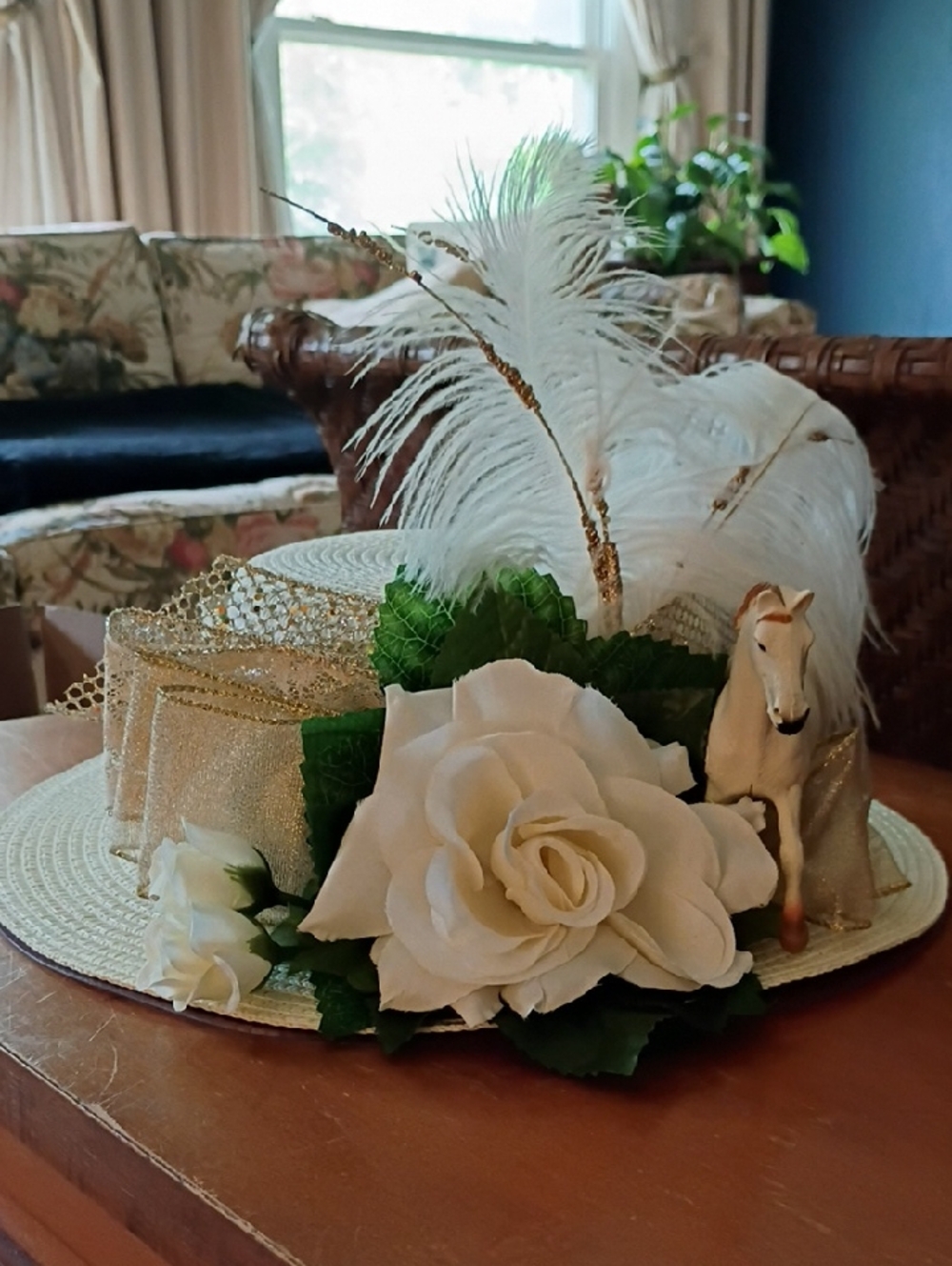 Elegant one Of A Kind Derby Hat